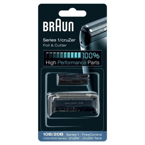 Resim Braun Series 1 10B Elektrikli Tıraş Makinesi Başlığı Siyah