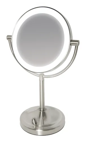 Karşılaştırma HoMedics MIR-8150-EU Serbest Dönen Paslanmaz Çelik Makyaj Aynası İle HoMedics Twist LED Makyaj Aynası