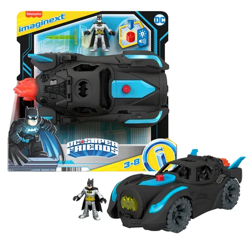 Resim Fisher-Price Imaginext DC Super Friends Işıklı ve Sesli Batmobile