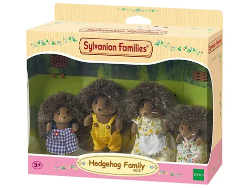 Resim Sylvanian Families Kirpi Ailesi Koleksiyon Figürleri