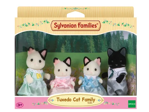 Karşılaştırma Sylvanian Families 5532 Minyatür Bebek Evi Aksesuar Seti İle Sylvanian Families Smokey Kedi Ailesi - Koleksiyonluk Oyuncak Figürleri