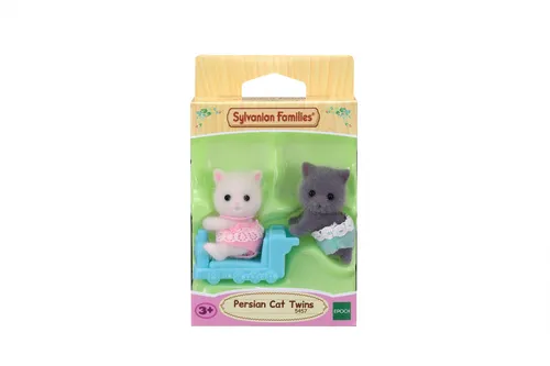 Resim Sylvanian Families İran Kedisi İkizleri - Koleksiyonluk Minyatür Figürler