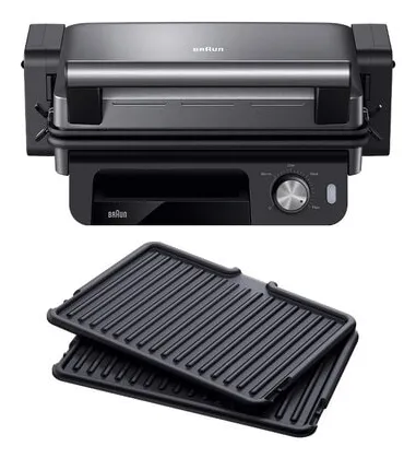 Resim Braun MultiGrill 5 CG 5033 Çok Fonksiyonlu Izgara Değiştirilebilir Plakalı