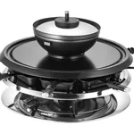 Unold 48726 Çift Taraflı Izgara Plakalı ve Yapışmaz Kaplamalı Raclette Izgarası