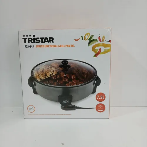Resim Tristar PZ-9145 Elektrikli Çok Fonksiyonlu Izgara Tavası XXL