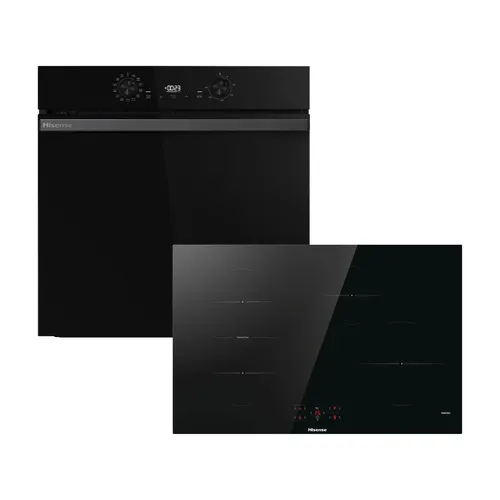 Resim Hisense HIPK2PBN80IND Ankastre Solo Fırın ve İndüksiyonlu Ocak Paketi - Siyah