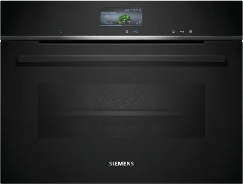 Resim Siemens iQ700 CS736G1B1F 60cm Ankastre Buharlı Fırın 30L 1300W Mikrodalga FullTouch Kontrol