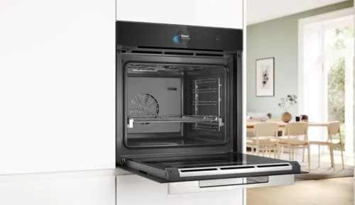 Resim Bosch Serie 8 HSG738DB1 60cm Ankastre Tam Buharlı Fırın