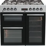 Beko KDVF90X 90cm 5 Gözlü Gazlı Ocak Çift Fırınlı Ocak