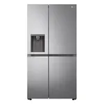 LG NatureFRESH GSLD80PZRD Amerikan Tipi Akıllı Buzdolabı Dondurucu, Parlak Çelik, D Enerji Sınıfı