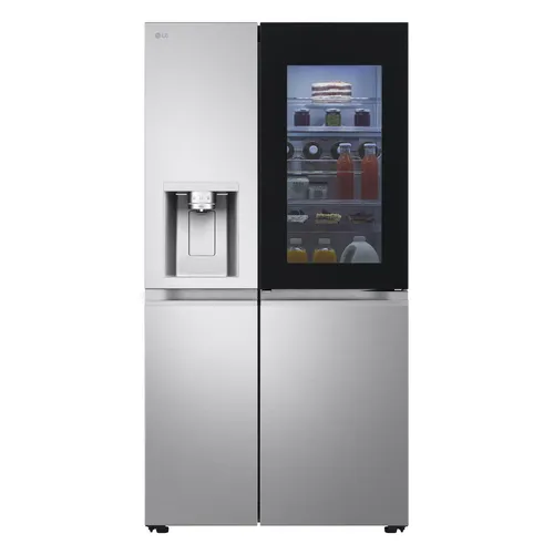Resim LG GSXE90BSDD InstaView Yan Yana Buzdolabı Derin Dondurucu