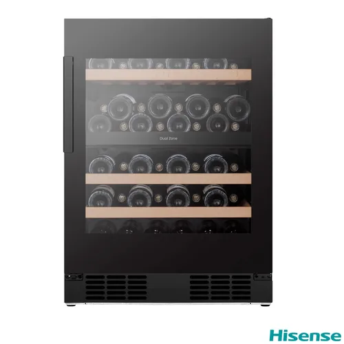 Resim Hisense RW3N122GSLF Bağımsız Şarap Dolabı 122 Şişe Kapasiteli