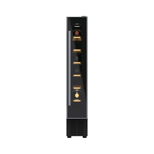 Resim Hoover H-WINE 300 HWCB 15 Gömme Şarap Dolabı 7 Şişe Kapasiteli Siyah