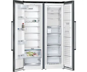 Resim Siemens iQ500 KA95NAXEP İki Kapılı Buzdolabı Derin Dondurucu Kombinasyonu