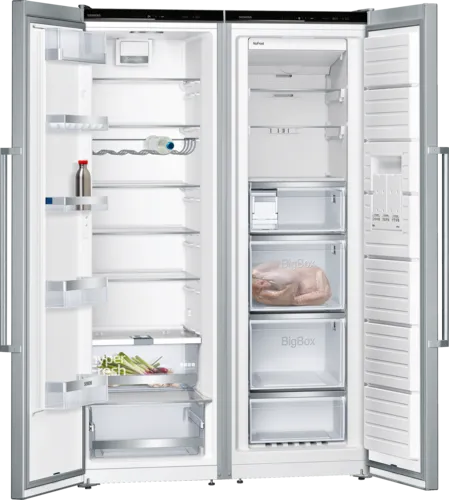 Resim Siemens iQ500 KA95NAIEP İkiz Buzdolabı Dondurucu Seti