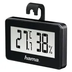Hama Mini Elektronik İç Ortam Termometresi, Siyah