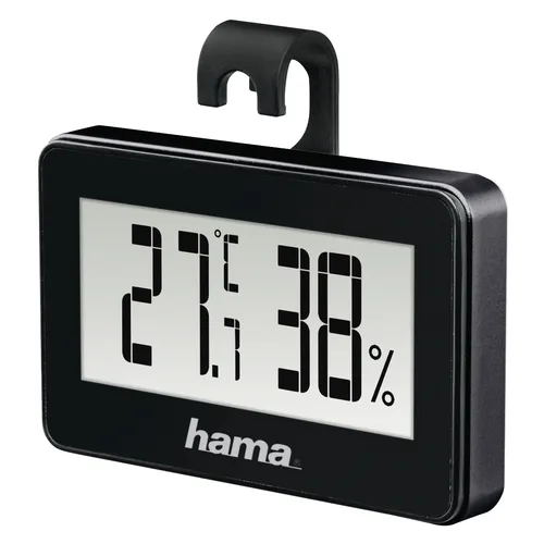 Karşılaştırma Hama 00176935 Ortam Termometresi İle Hama Mini Elektronik İç Ortam Termometresi, Siyah