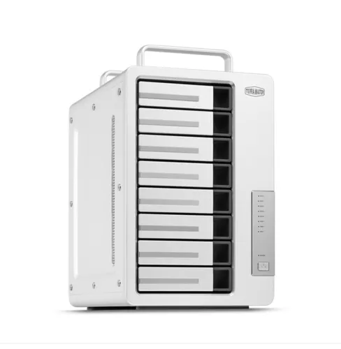 Resim TerraMaster D8 Thunderbolt 3 8-Bay RAID Depolama