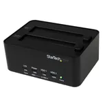 StarTech.com Çift Yuvalı HDD/SSD Kopyalayıcı ve Silici USB 3.0 - SATA I/II/III