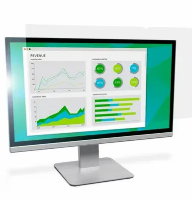Resim 3M 27-inç Monitörler için Parlama Önleyici Filtre