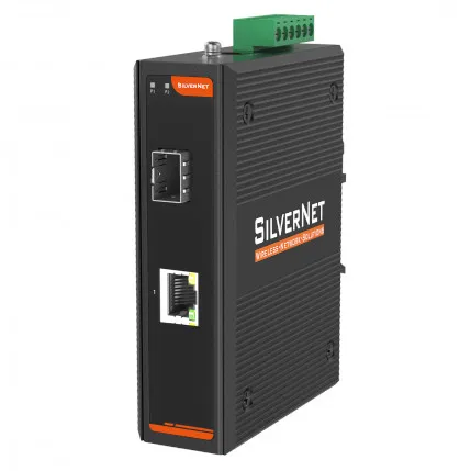 Resim SilverNet SIL 73101P Gigabit Ethernet Fiber Optik Medya Dönüştürücü
