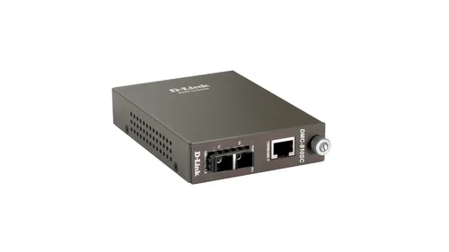 Resim D-Link DMC-810SC 2000 Mbit/s Gigabit Ethernet Fiber Media Converter, 1310 nm Dalga Boyu, Siyah