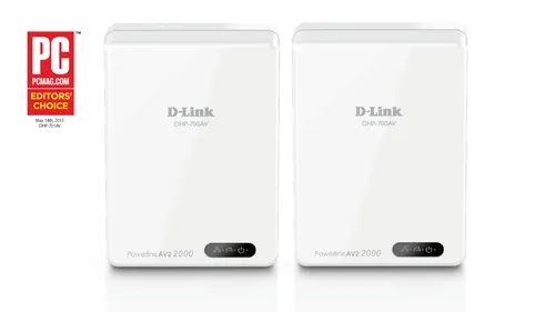 Resim D-Link DHP-701AV/E Powerline AV2 Gigabit Wi-Fi Adaptör Kiti (2'li Paket)