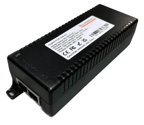 Resim SilverNet 48G PoE+ Enjektör - 802.3at/af, Gigabit Ethernet, 60W