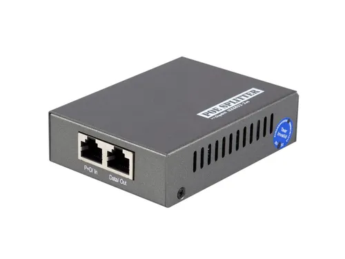 Resim LevelOne Gigabit PoE Ayırıcı (10/100/1000 Mbps, IEEE 802.3af/at Uyumlu)