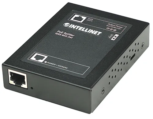 Resim Intellinet 507731 Gigabit PoE+ Ayırıcı, 10/100/1000 Mbps, IEEE 802.3at/af Uyumlu