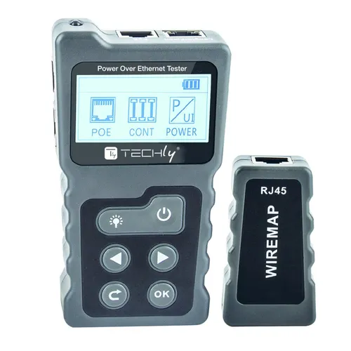 Karşılaştırma Lanview LVN127693 Ağ Kablosu Test Cihazı İle Techly I-CT PRO-POECK Ağ Kablosu Test Cihazı