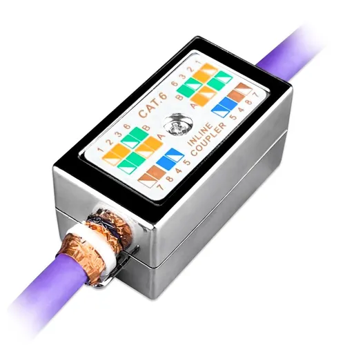 Karşılaştırma ACT Cat6A Korumalı 8 Port Yüzeye Montaj Ağ Kutusu İle Techly IWP-ADAP CB6T Ağ Bağlantı Kutusu Adaptörü