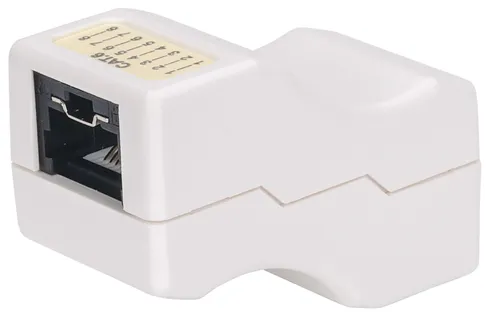 Karşılaştırma Equip Cat5e Beyaz Ağ Bağlantı Kutusu Ethernet Kablo Yönetimi için İle Intellinet Network Inline Kuplör - RJ45 Cat6/Cat6a Keystone Kuplör