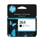 HP 364 Siyah Orijinal Mürekkep Kartuşu, Standart Verimli