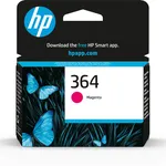 HP 364 Macenta Orijinal Mürekkep Kartuşu, Standart Verimli