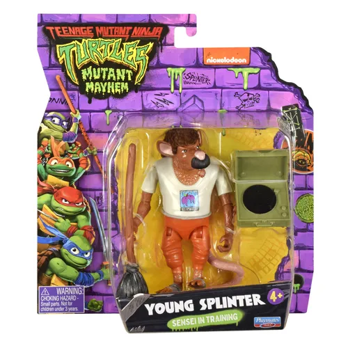 Karşılaştırma IMC Toys Vip Pets 715813 Koleksiyon Figürü İle Ninja Kaplumbağalar Genç Splinter Temel Figür