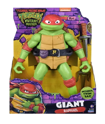 Karşılaştırma Alpha Group Super Wings Dönüşen Jett Figürü İle Teenage Mutant Ninja Turtles Film Büyük Raphael Figürü