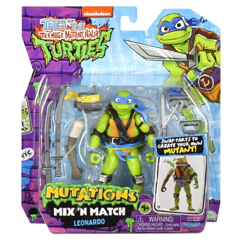 Karşılaştırma Alpha Group Super Wings Dönüşen ve Konuşan Jett Figürü İle Teenage Mutant Ninja Turtles Mix 'n Match Leonardo Figürü