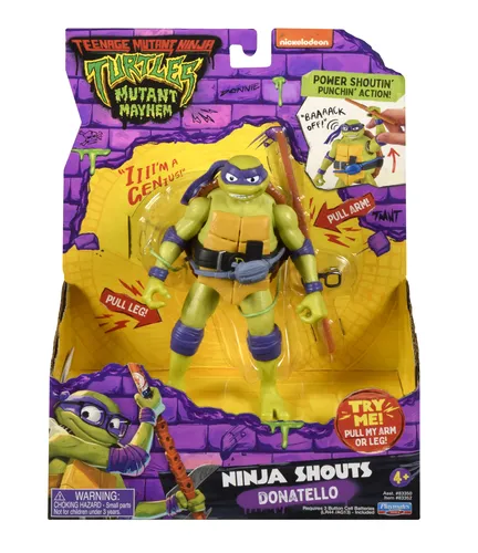 Karşılaştırma Alpha Group Super Wings Dönüşen Paul Figürü {request()->input('language_config')['common']['with']} Ninja Kaplumbağalar Donatello Aksiyon Figürü (Sesli)