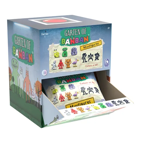 Karşılaştırma Alpha Group Super Wings Dönüşen ve Konuşan Jett Figürü İle Garten of Banban Mini Figürleri - S1 Koleksiyon Seti