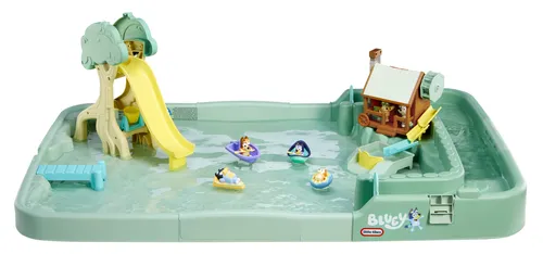 Karşılaştırma Little Tikes Anchors Away Korsan Gemisi Su Masası İle Little Tikes Bluey Bushland Maceraları Kum ve Su Oyun Seti