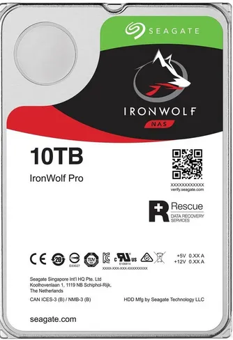 Seagate IronWolf Pro ST10000NE000 Dahili Sabit Disk