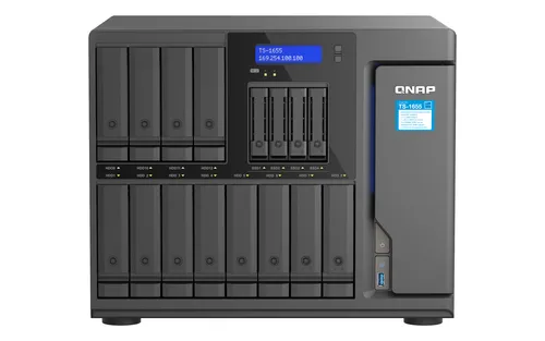 Karşılaştırma QNAP TS-1264U-RP Rackmount NAS Ağa Bağlı Depolama İle QNAP TS-1655 NAS Ağa Bağlı Depolama