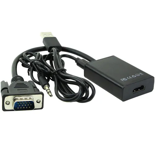 Karşılaştırma Microconnect MONGGHDMI Video Kablosu Adaptörü İle Vivolink PROVGAM10 VGA Kablosu