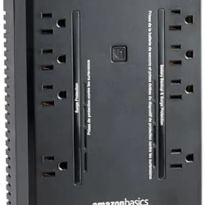 Amazon Basics UPS 600VA 360W 8 Priz Siyah