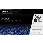 HP 36A 2'li Paket Siyah Orijinal LaserJet Toner Kartuşları