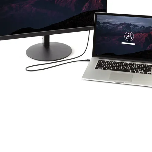 Resim StarTech.com 6ft (2m) Mini DisplayPort - DisplayPort 1.2 Kablosu - 4K x 2K UHD Mini DisplayPort - DisplayPort Adaptör Kablosu - Monitör için Mini DP - DP Kablosu - mDP - DP Dönüştürücü Kablosu