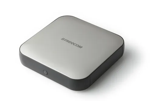 Resim Freecom Sq harici sabit disk 4 TB Değişken 3.5" USB Type-B 3.2 Gen 1 (3.1 Gen 1) Siyah, Gümüş