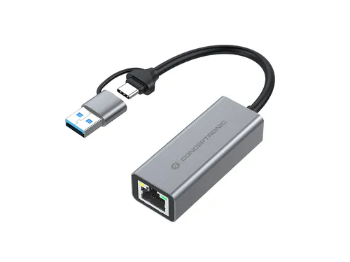 Resim Conceptronic ABBY08G USB 3.2 Gen 1 Gigabit Ağ Adaptörü