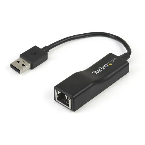 Resim StarTech.com USB 2.0 - 10/100 Mbps Ethernet Ağ Adaptörü Dongle